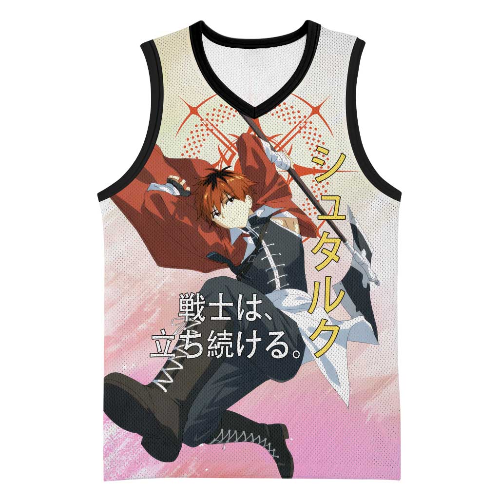 Stark Frieren Beyond Journey’s End Basketball Jersey Dynamic Anime Warrior Style