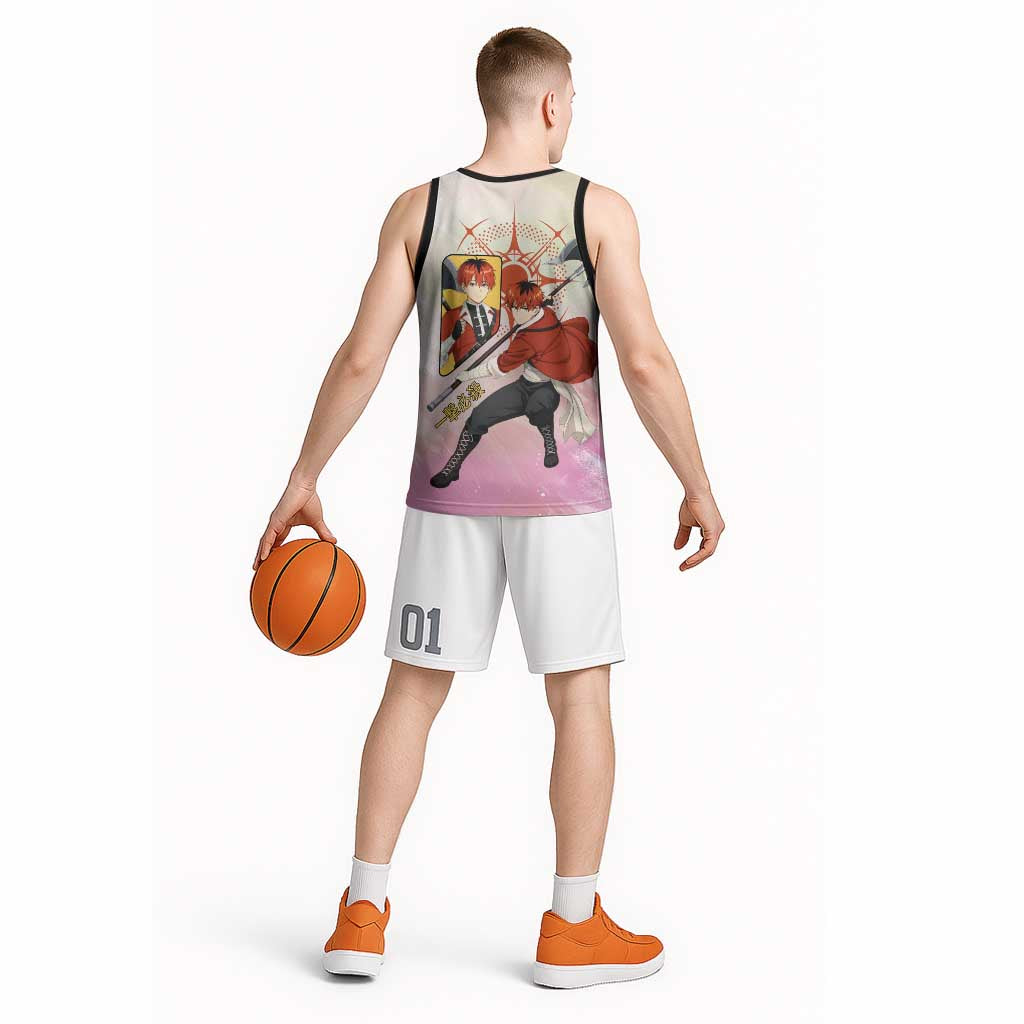 Stark Frieren Beyond Journey’s End Basketball Jersey Dynamic Anime Warrior Style