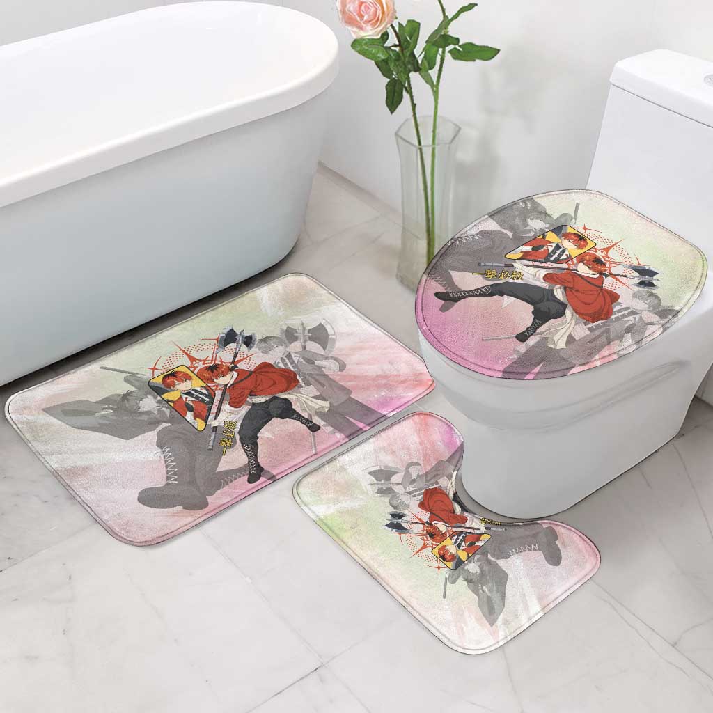 Stark Frieren Beyond Journey’s End Bathroom Set Dynamic Anime Warrior Style