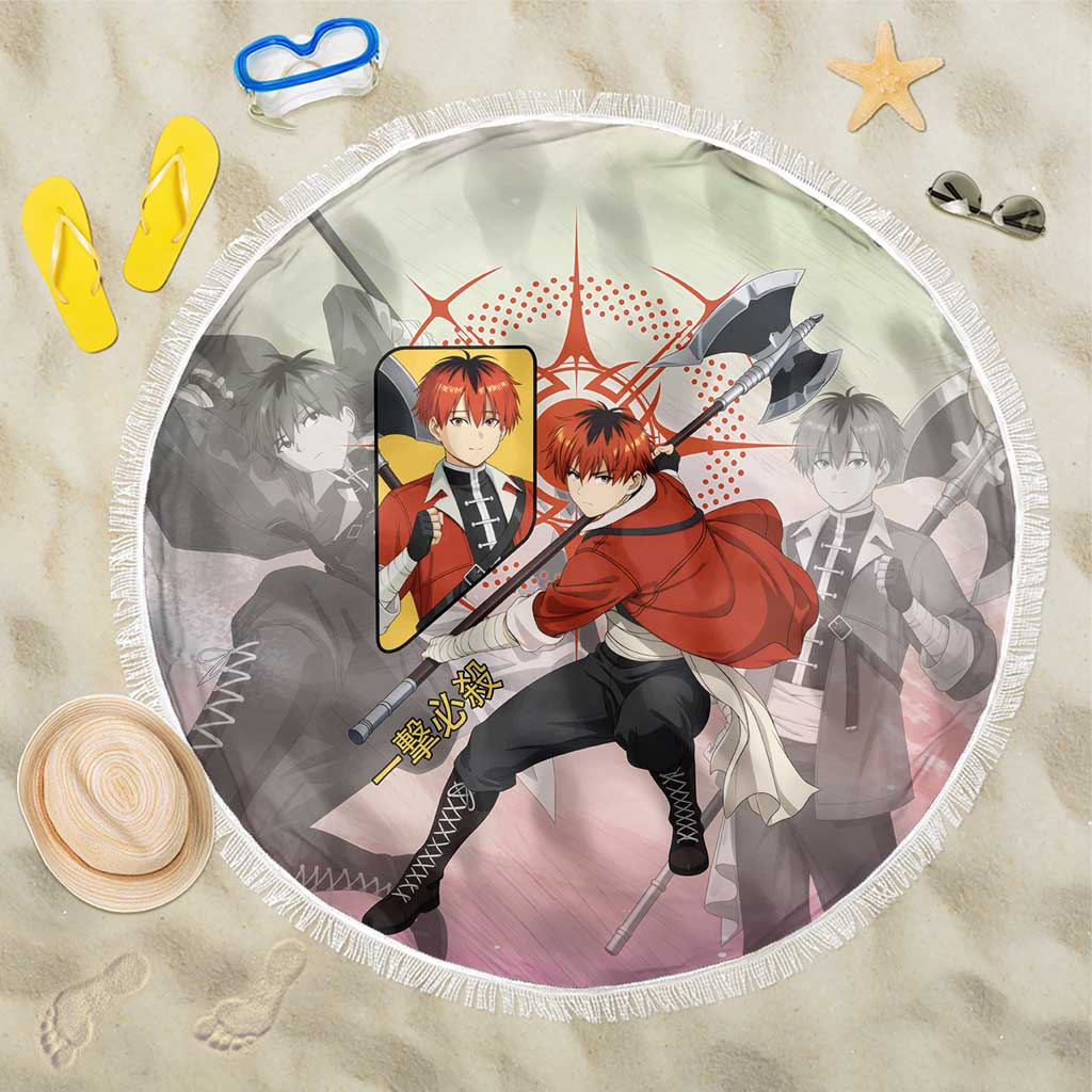 Stark Frieren Beyond Journey’s End Beach Blanket Dynamic Anime Warrior Style