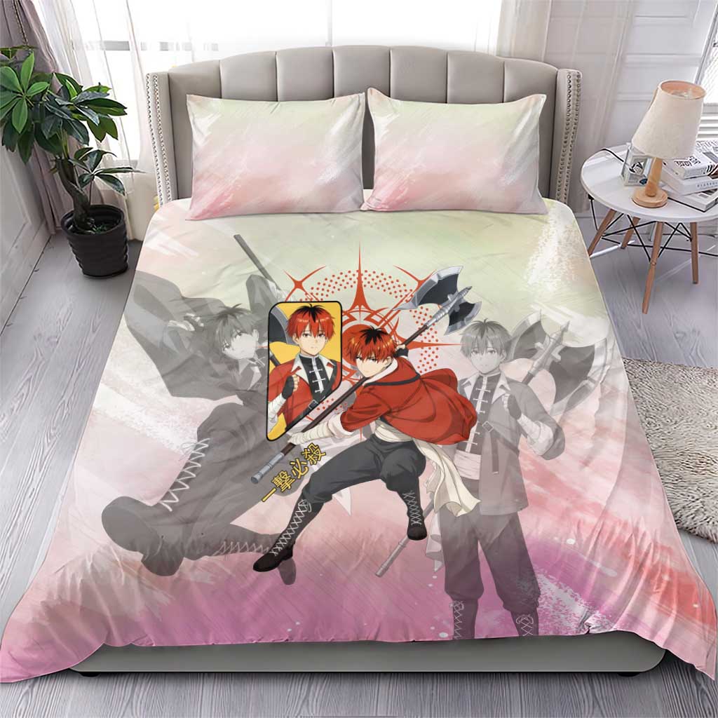 Stark Frieren Beyond Journey’s End Bedding Set Dynamic Anime Warrior Style