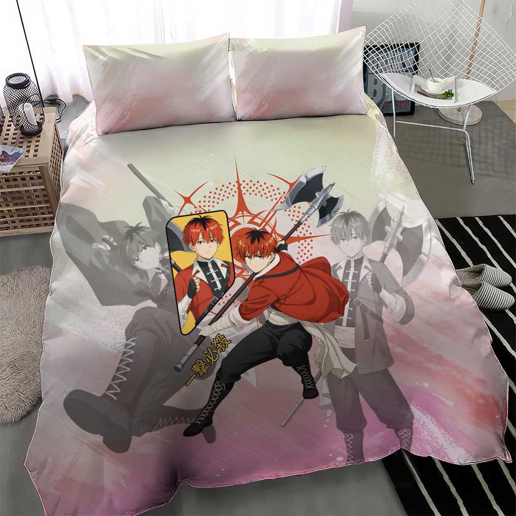 Stark Frieren Beyond Journey’s End Bedding Set Dynamic Anime Warrior Style
