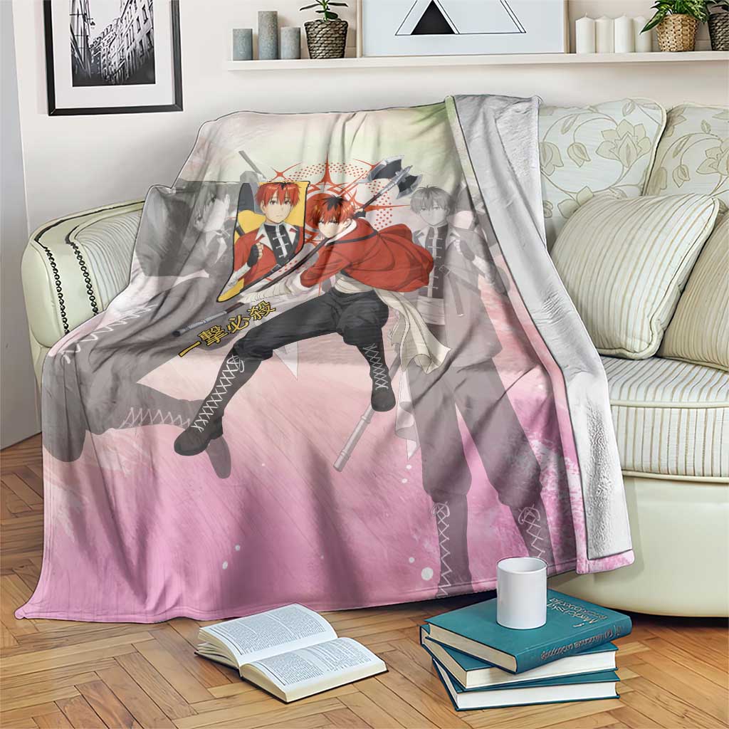 Stark Frieren Beyond Journey’s End Blanket Dynamic Anime Warrior Style