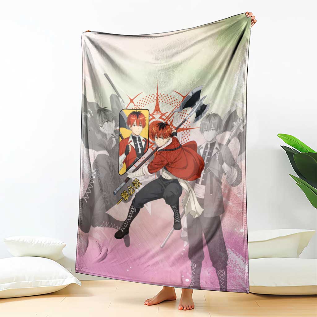 Stark Frieren Beyond Journey’s End Blanket Dynamic Anime Warrior Style