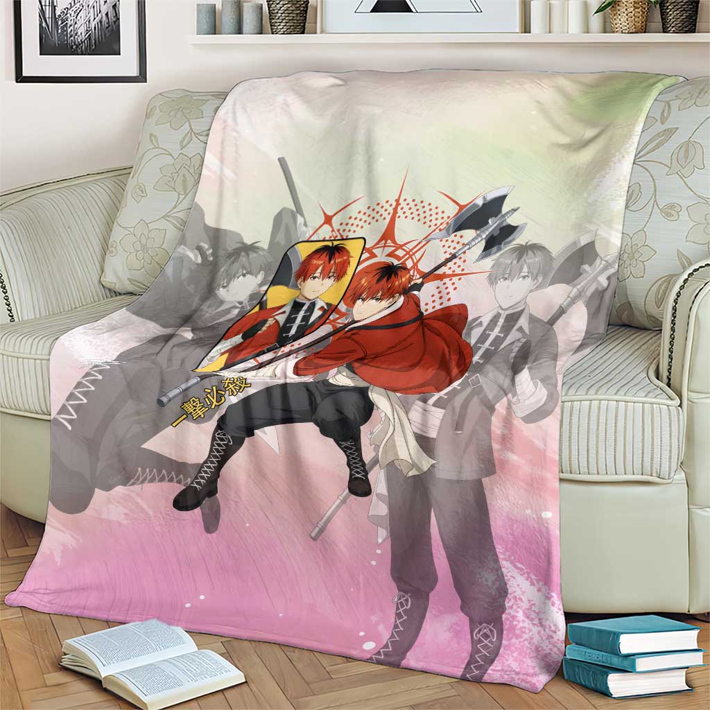 Stark Frieren Beyond Journey’s End Blanket Dynamic Anime Warrior Style