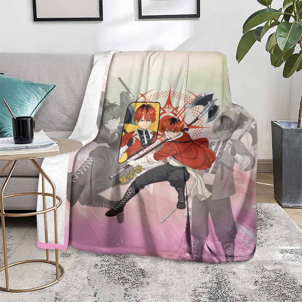 Stark Frieren Beyond Journey’s End Blanket Dynamic Anime Warrior Style