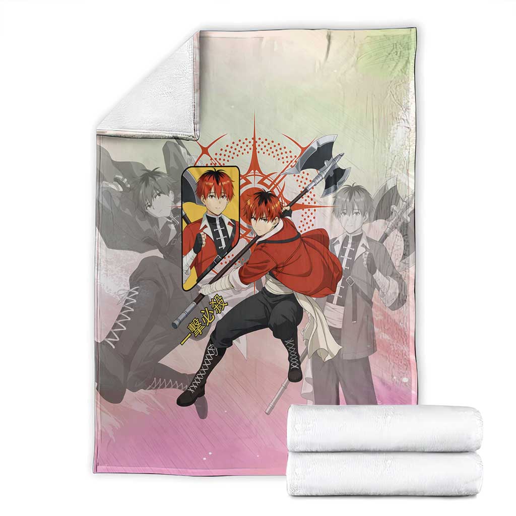 Stark Frieren Beyond Journey’s End Blanket Dynamic Anime Warrior Style