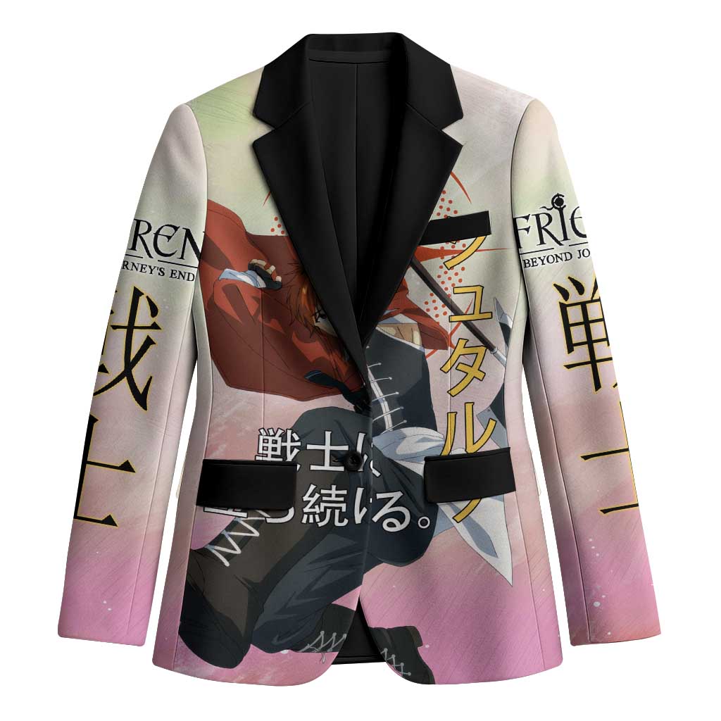 Stark Frieren Beyond Journey’s End Blazer Dynamic Anime Warrior Style