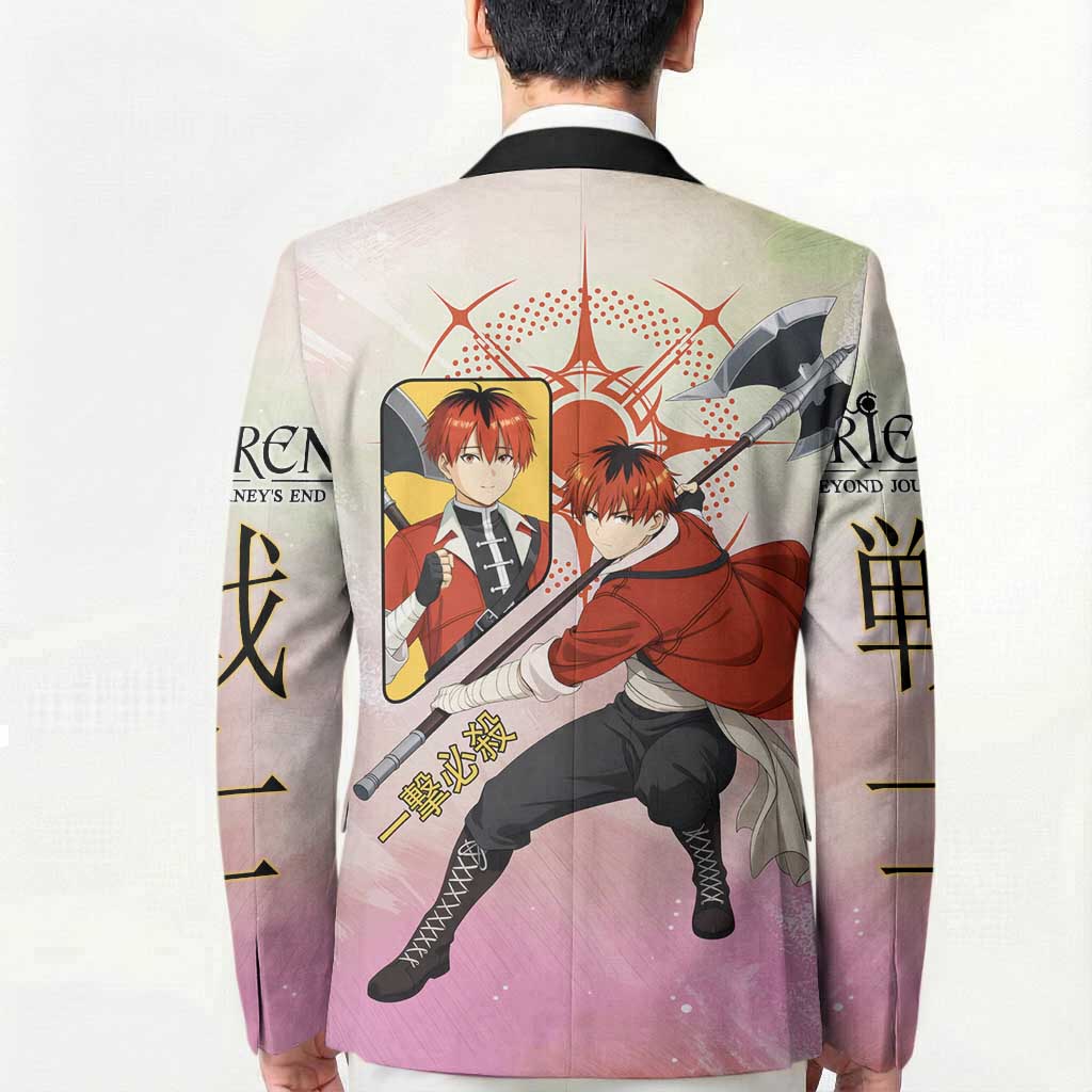 Stark Frieren Beyond Journey’s End Blazer Dynamic Anime Warrior Style