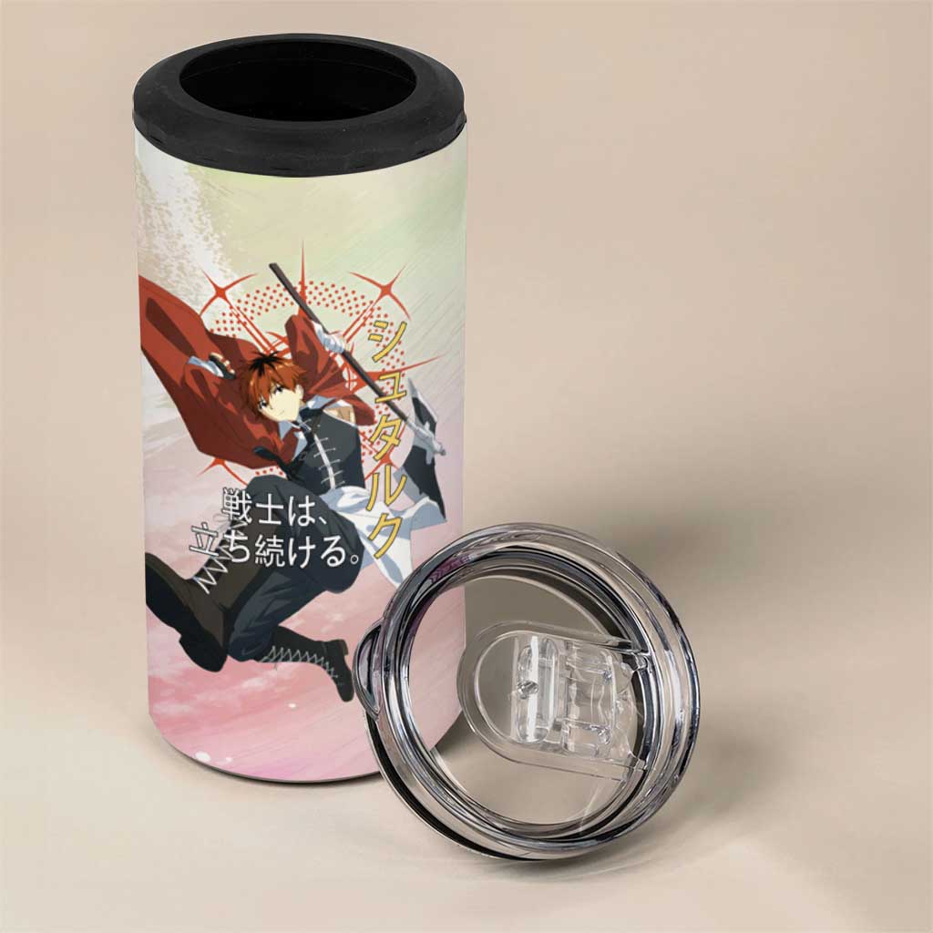 Stark Frieren Beyond Journey’s End 4 in 1 Can Cooler Tumbler Dynamic Anime Warrior Style