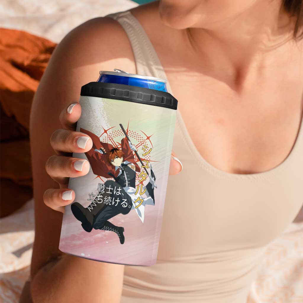 Stark Frieren Beyond Journey’s End 4 in 1 Can Cooler Tumbler Dynamic Anime Warrior Style