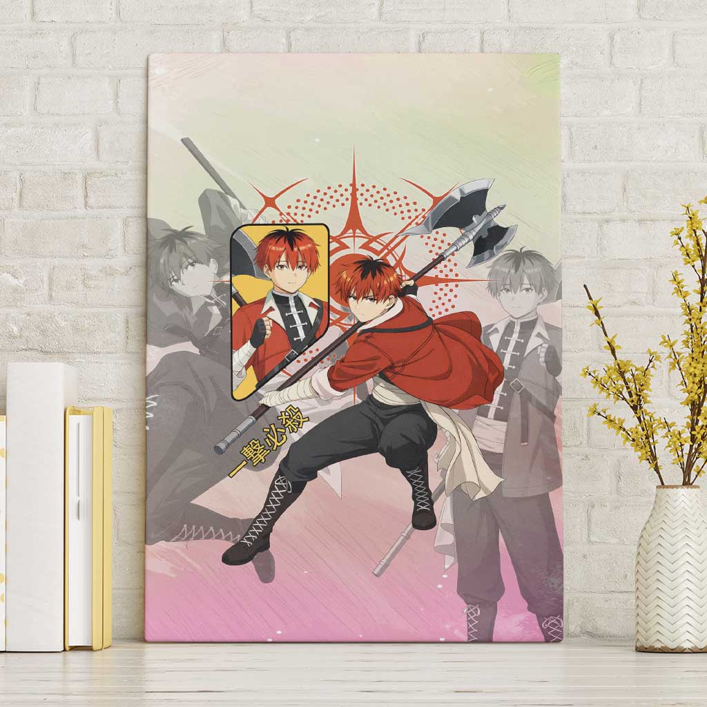 Stark Frieren Beyond Journey’s End Canvas Wall Art Dynamic Anime Warrior Style