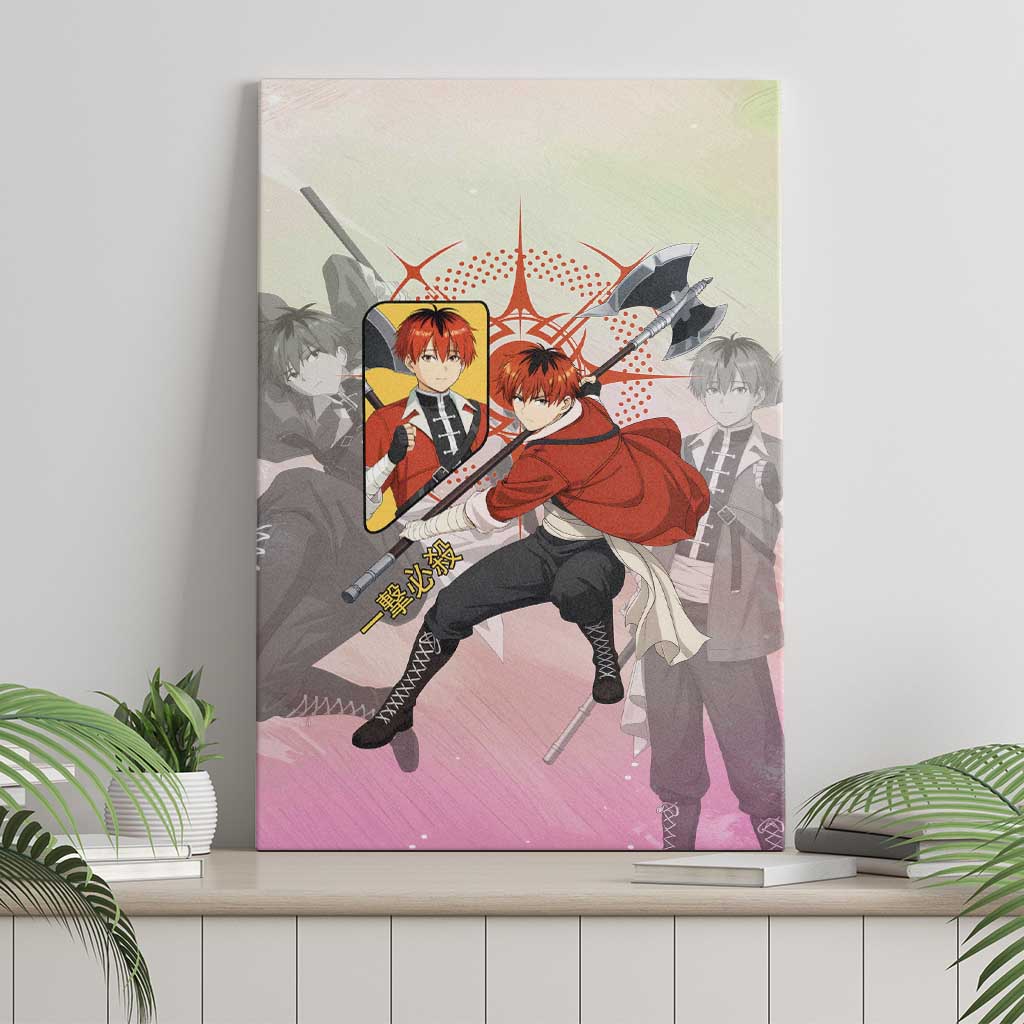 Stark Frieren Beyond Journey’s End Canvas Wall Art Dynamic Anime Warrior Style