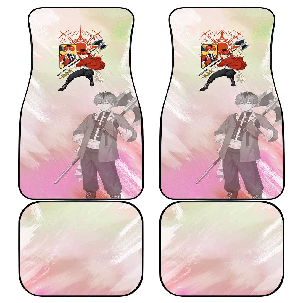 Stark Frieren Beyond Journey’s End Car Mats Dynamic Anime Warrior Style