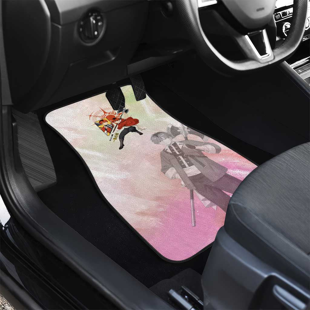 Stark Frieren Beyond Journey’s End Car Mats Dynamic Anime Warrior Style