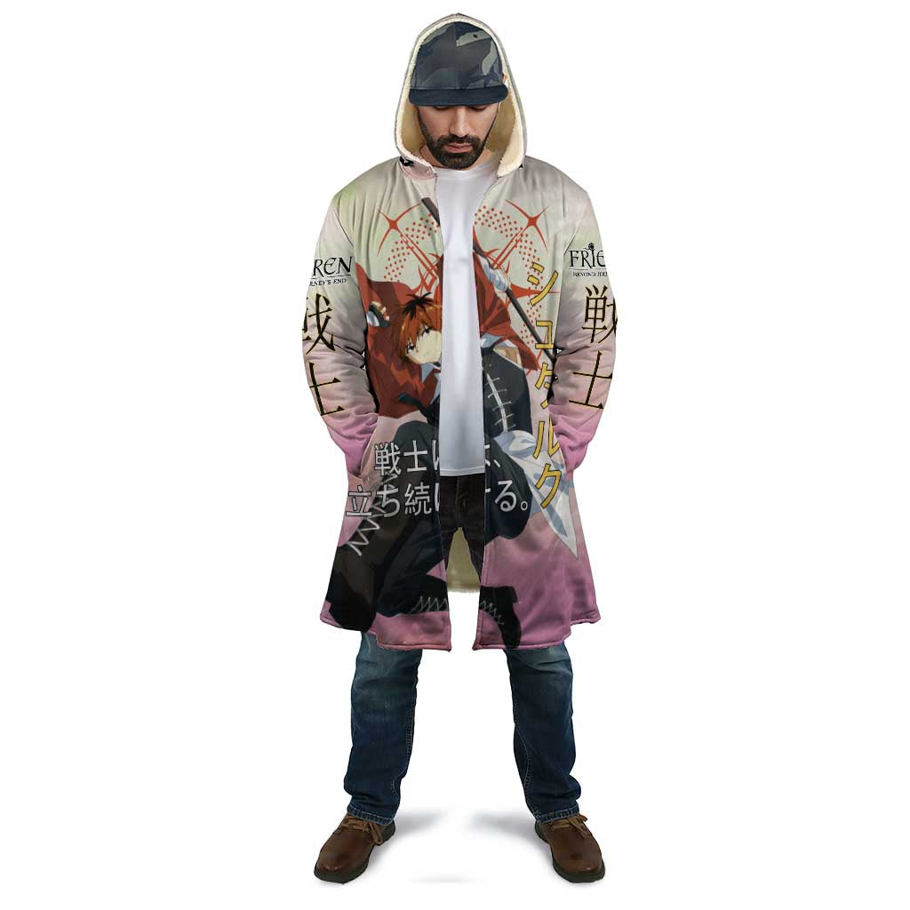 Stark Frieren Beyond Journey’s End Cloak Dynamic Anime Warrior Style