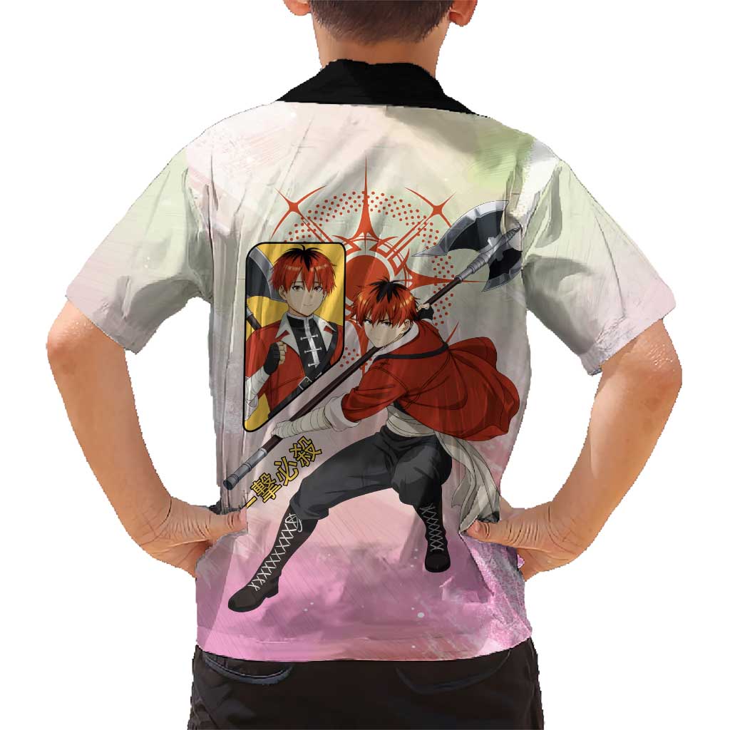 Stark Frieren Beyond Journey’s End Family Matching Off Shoulder Maxi Dress and Hawaiian Shirt Dynamic Anime Warrior Style