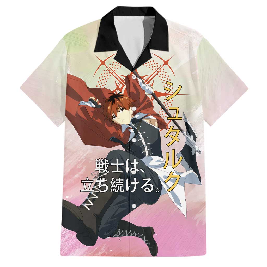 Stark Frieren Beyond Journey’s End Family Matching Off Shoulder Maxi Dress and Hawaiian Shirt Dynamic Anime Warrior Style