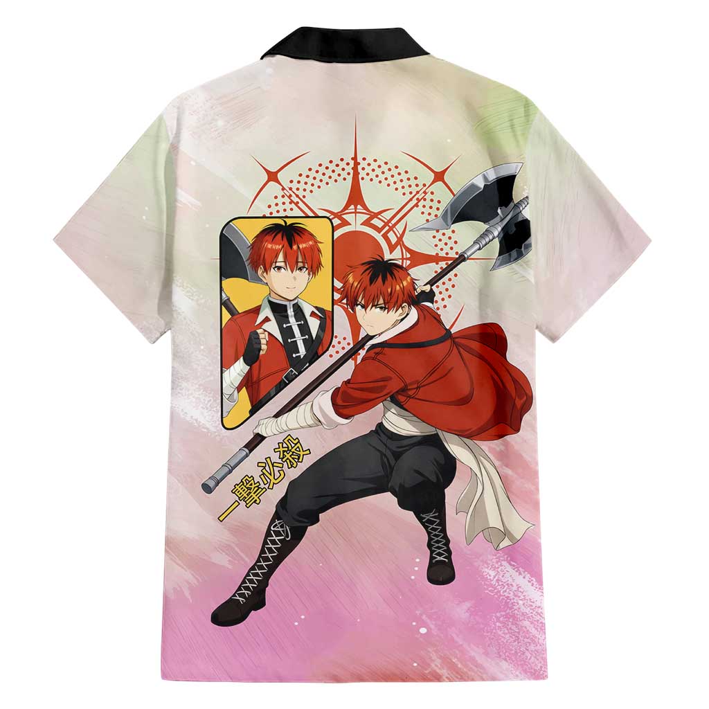 Stark Frieren Beyond Journey’s End Family Matching Off Shoulder Maxi Dress and Hawaiian Shirt Dynamic Anime Warrior Style