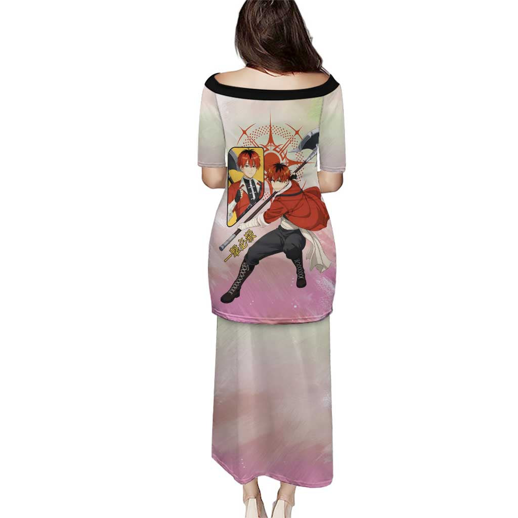 Stark Frieren Beyond Journey’s End Family Matching Puletasi and Hawaiian Shirt Dynamic Anime Warrior Style