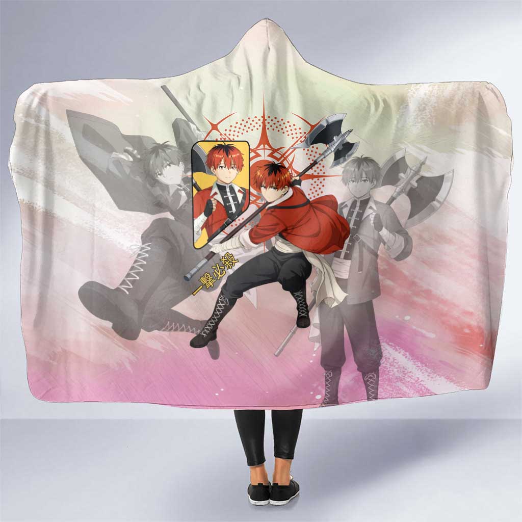 Stark Frieren Beyond Journey’s End Hooded Blanket Dynamic Anime Warrior Style