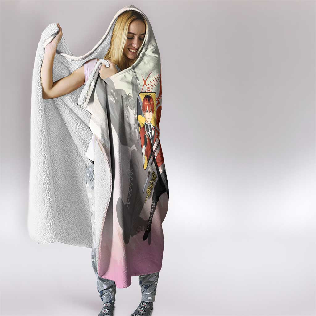 Stark Frieren Beyond Journey’s End Hooded Blanket Dynamic Anime Warrior Style