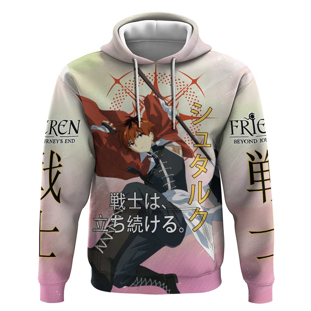 Stark Frieren Beyond Journey’s End Hoodie Dynamic Anime Warrior Style
