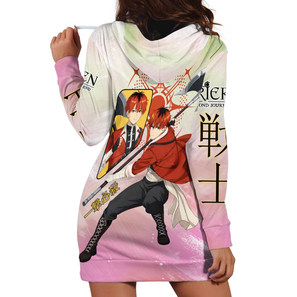 Stark Frieren Beyond Journey’s End Hoodie Dress Dynamic Anime Warrior Style