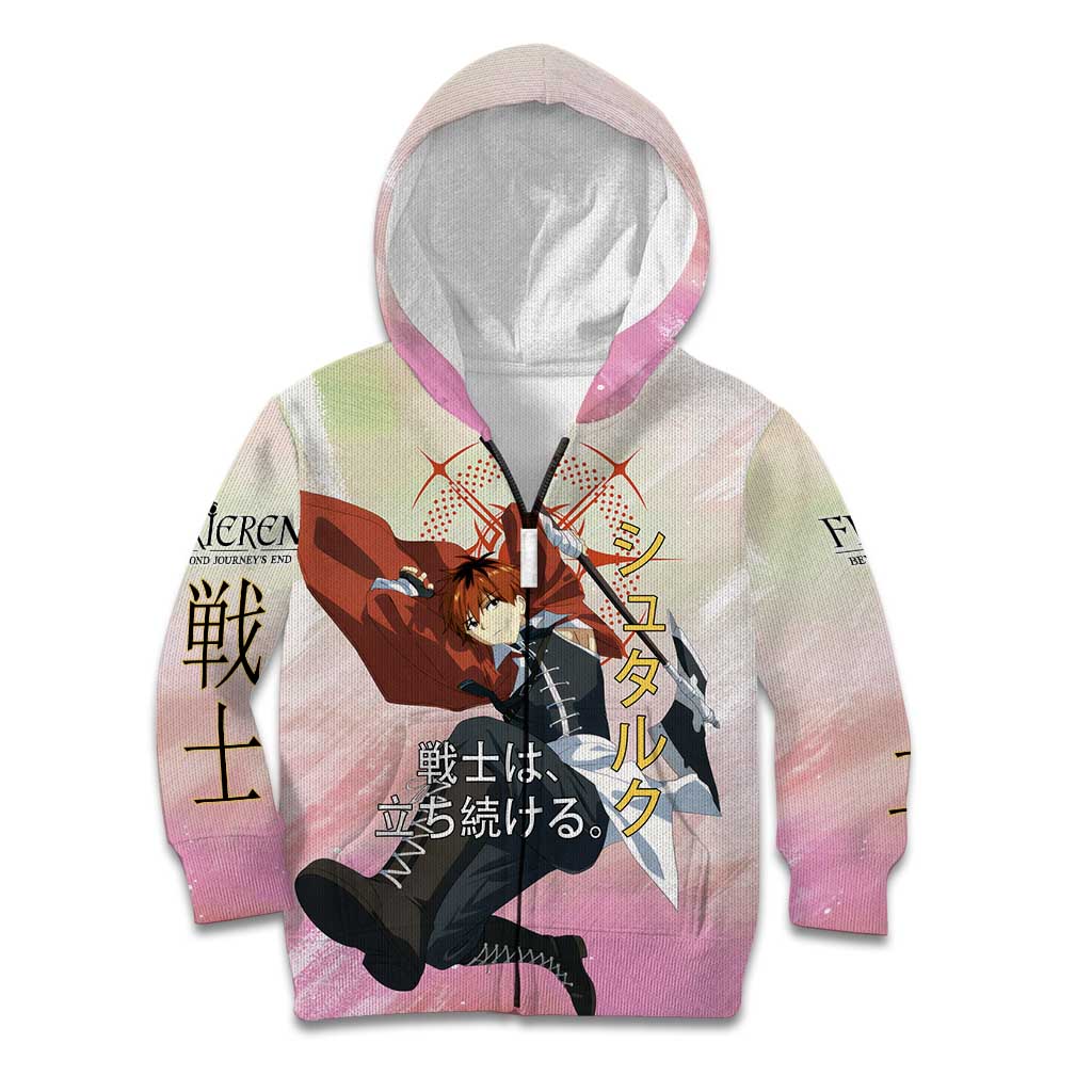 Stark Frieren Beyond Journey’s End Kid Hoodie Dynamic Anime Warrior Style