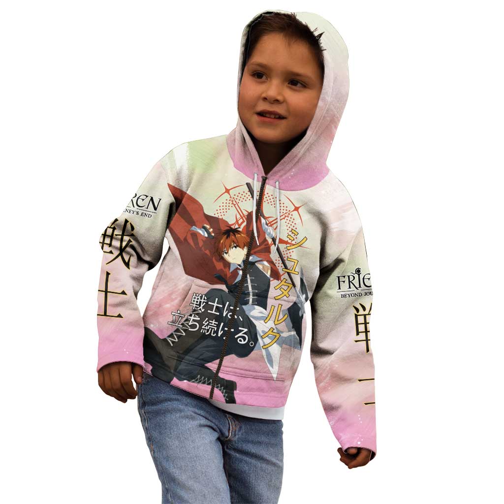 Stark Frieren Beyond Journey’s End Kid Hoodie Dynamic Anime Warrior Style