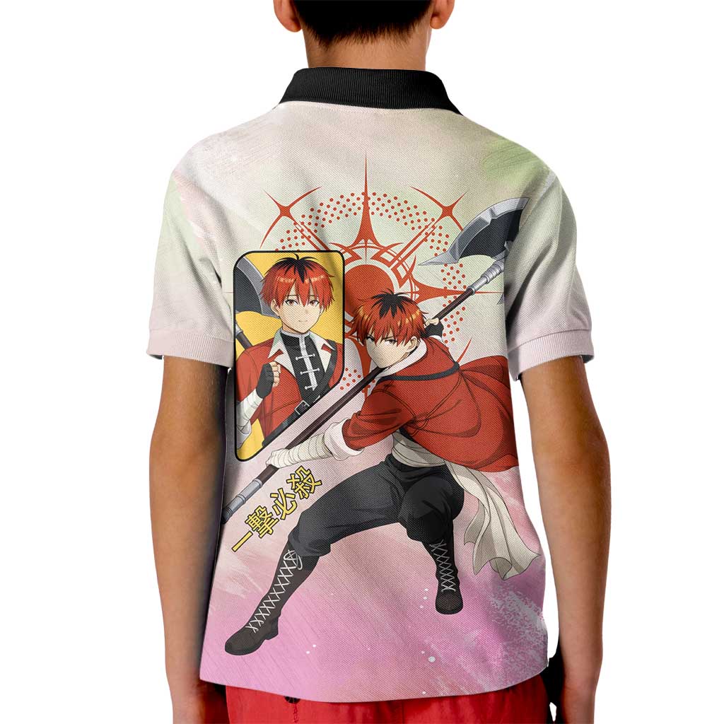 Stark Frieren Beyond Journey’s End Kid Polo Shirt Dynamic Anime Warrior Style