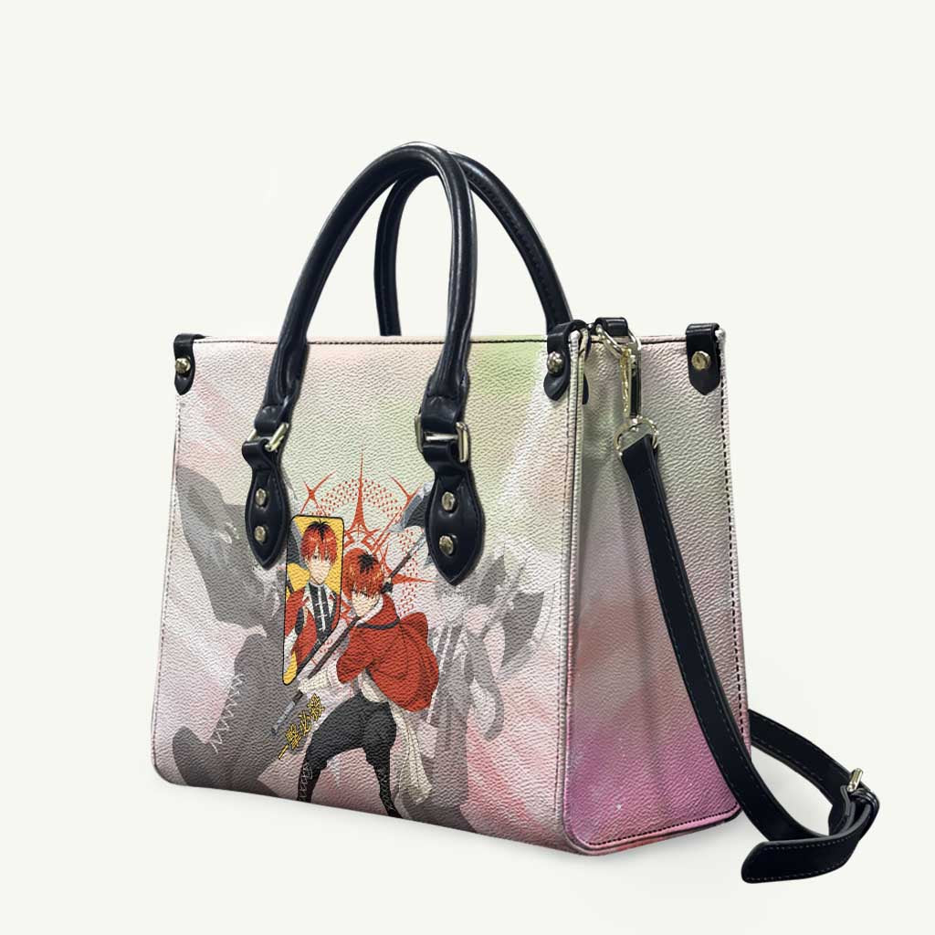 Stark Frieren Beyond Journey’s End Leather Bag Dynamic Anime Warrior Style