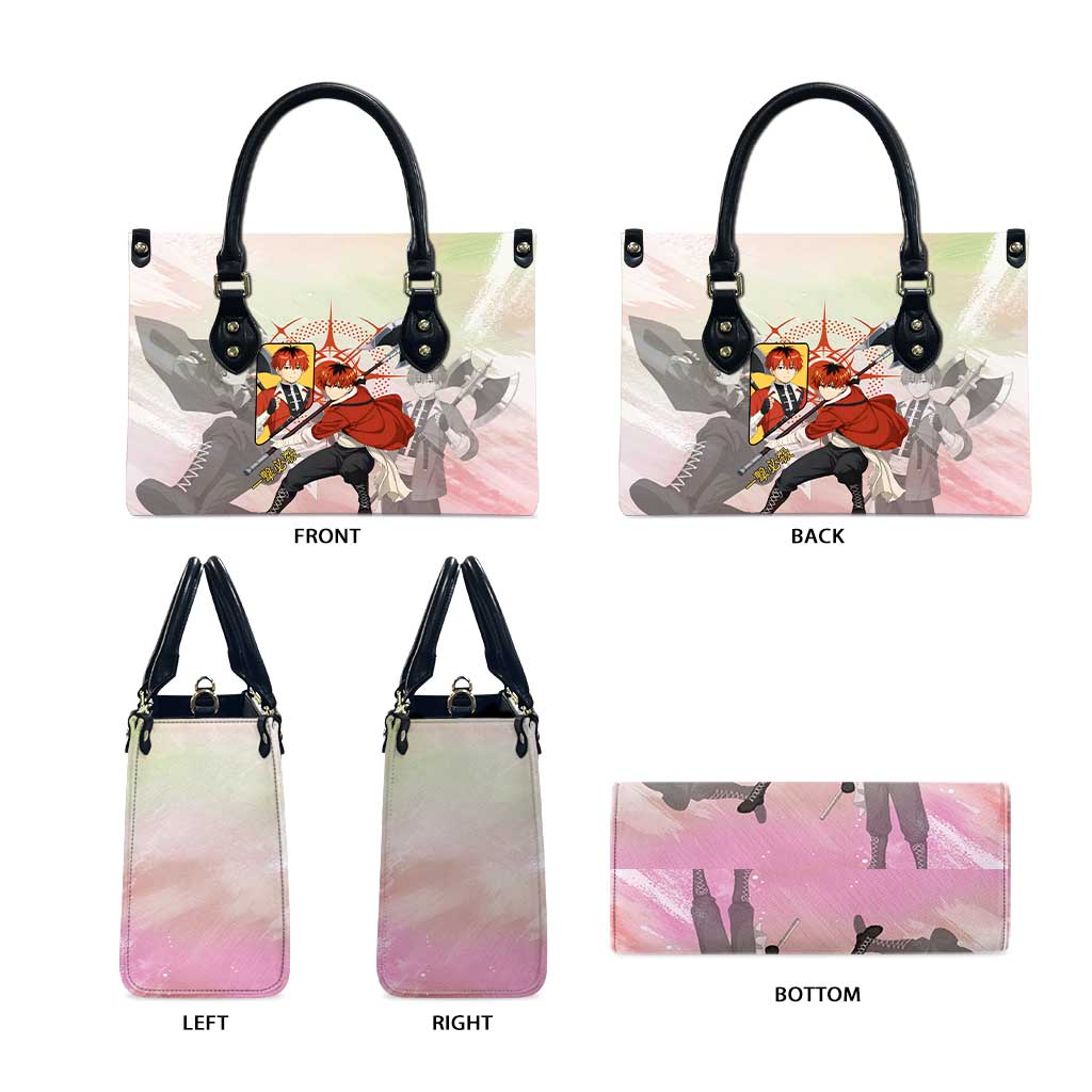 Stark Frieren Beyond Journey’s End Leather Bag Dynamic Anime Warrior Style