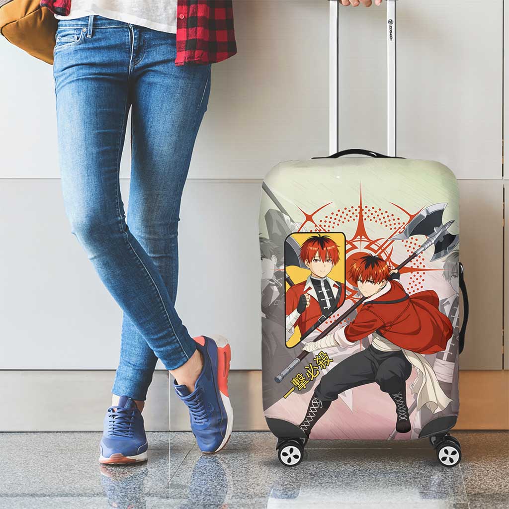 Stark Frieren Beyond Journey’s End Luggage Cover Dynamic Anime Warrior Style
