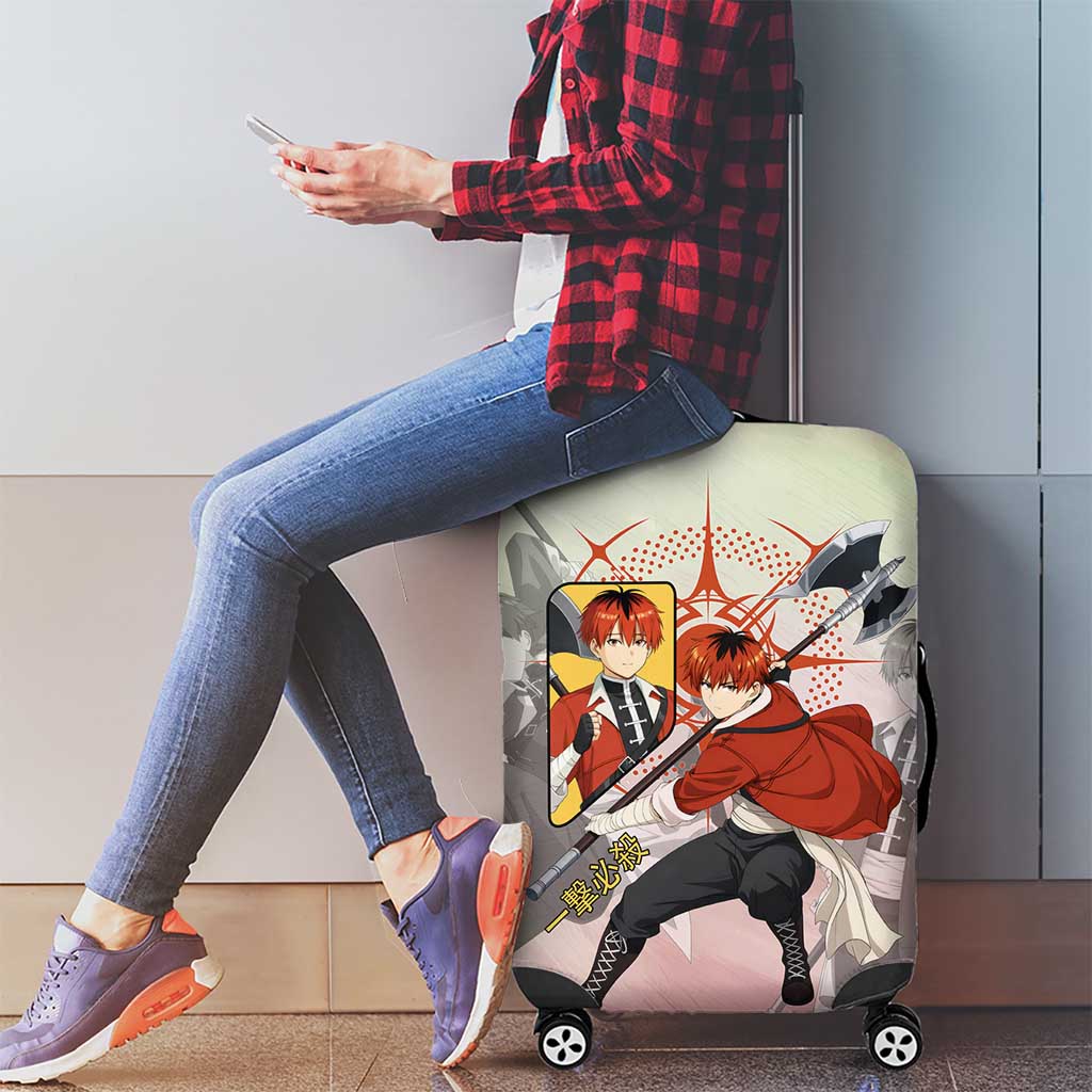 Stark Frieren Beyond Journey’s End Luggage Cover Dynamic Anime Warrior Style