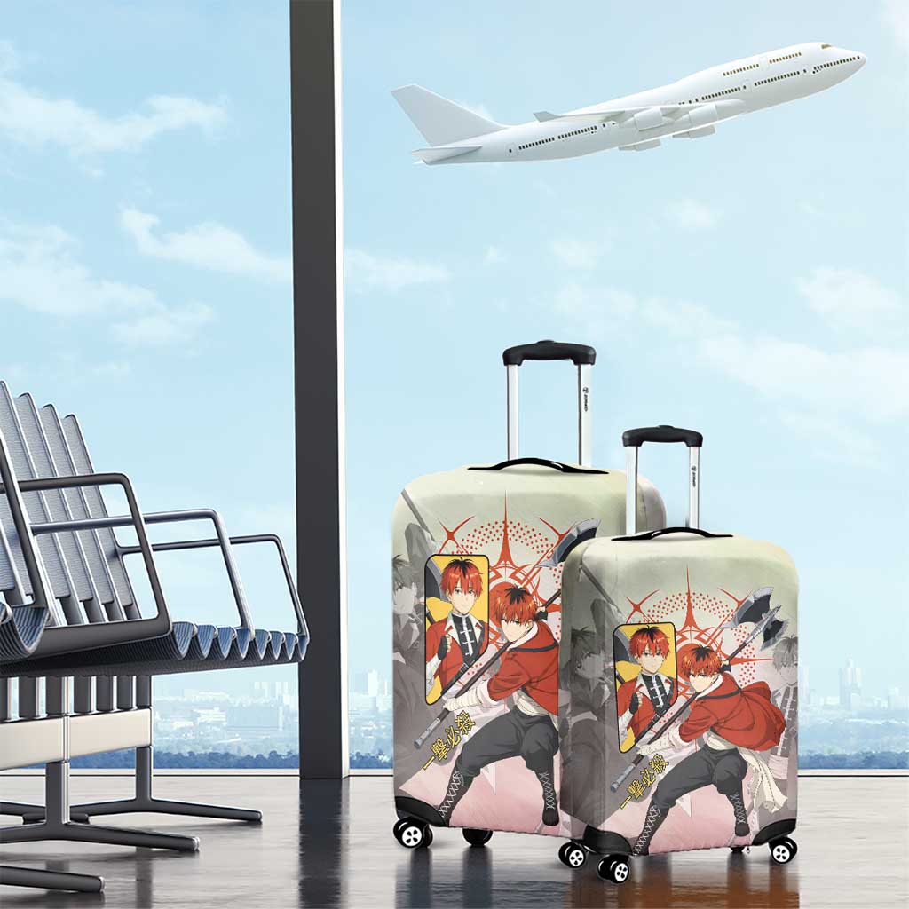 Stark Frieren Beyond Journey’s End Luggage Cover Dynamic Anime Warrior Style