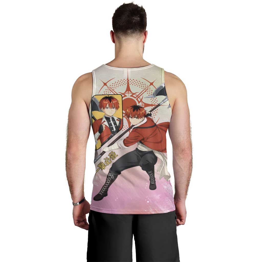 Stark Frieren Beyond Journey’s End Men Tank Top Dynamic Anime Warrior Style