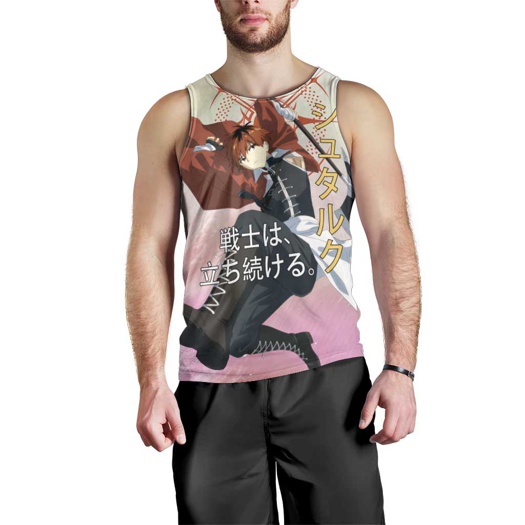 Stark Frieren Beyond Journey’s End Men Tank Top Dynamic Anime Warrior Style
