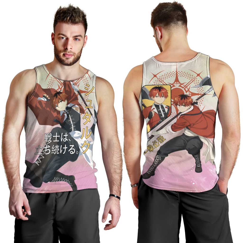 Stark Frieren Beyond Journey’s End Men Tank Top Dynamic Anime Warrior Style