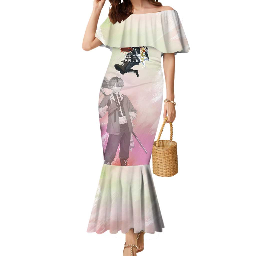 Stark Frieren Beyond Journey’s End Mermaid Dress Dynamic Anime Warrior Style