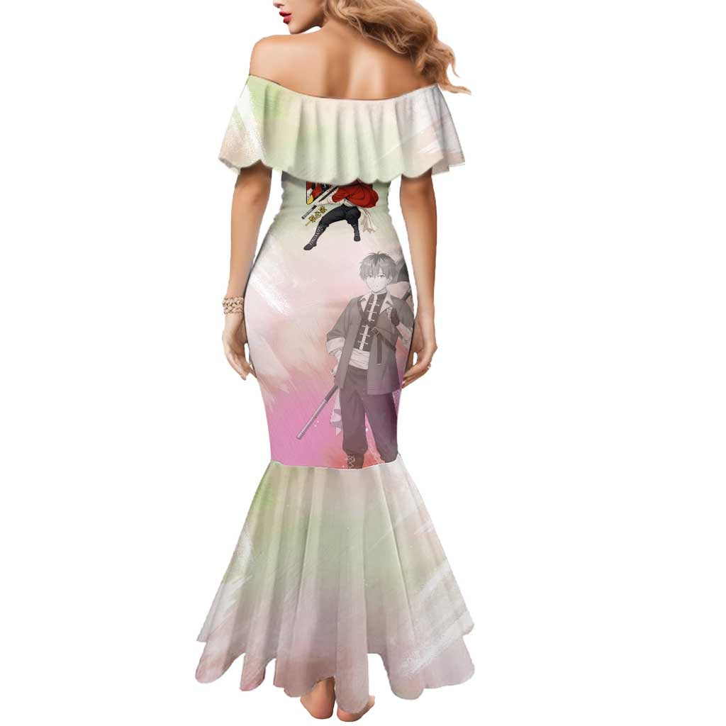 Stark Frieren Beyond Journey’s End Mermaid Dress Dynamic Anime Warrior Style