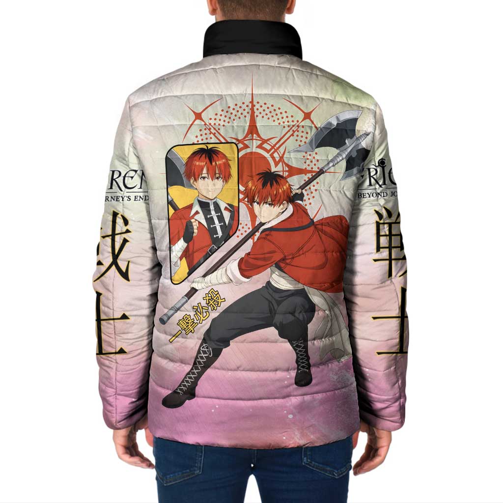 Stark Frieren Beyond Journey’s End Padded Jacket Dynamic Anime Warrior Style