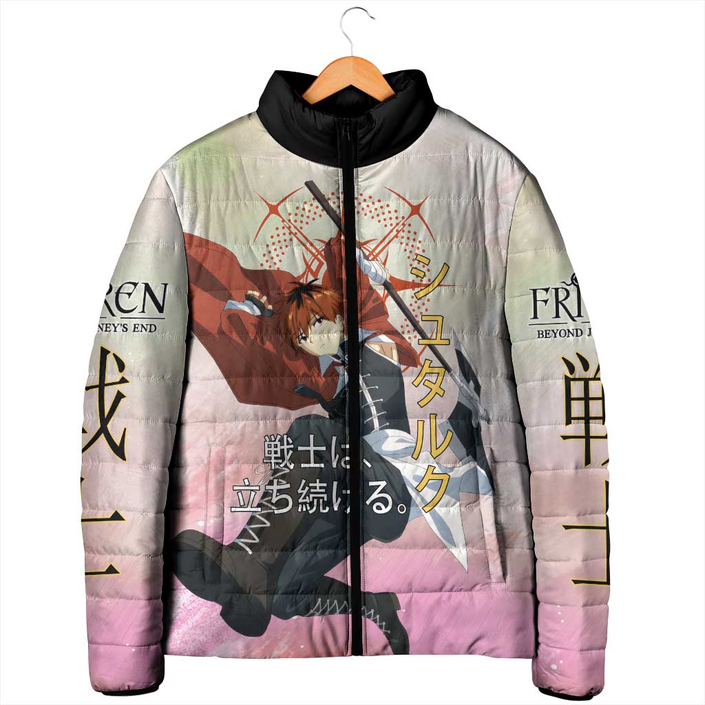 Stark Frieren Beyond Journey’s End Padded Jacket Dynamic Anime Warrior Style