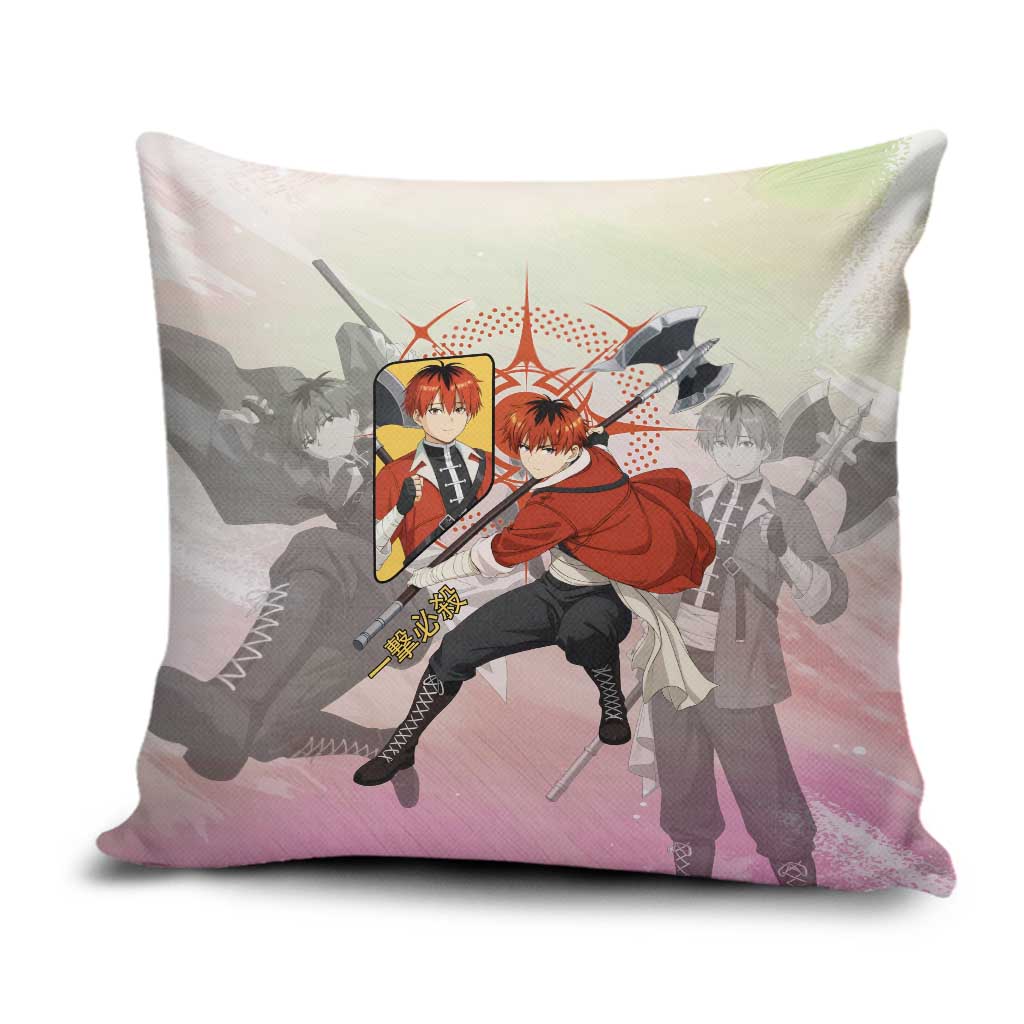 Stark Frieren Beyond Journey’s End Pillow Cover Dynamic Anime Warrior Style