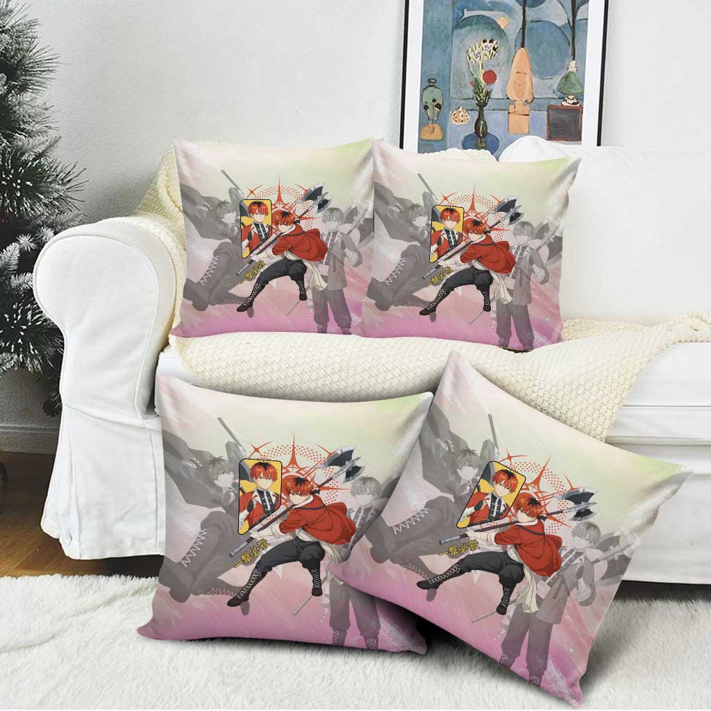 Stark Frieren Beyond Journey’s End Pillow Cover Dynamic Anime Warrior Style