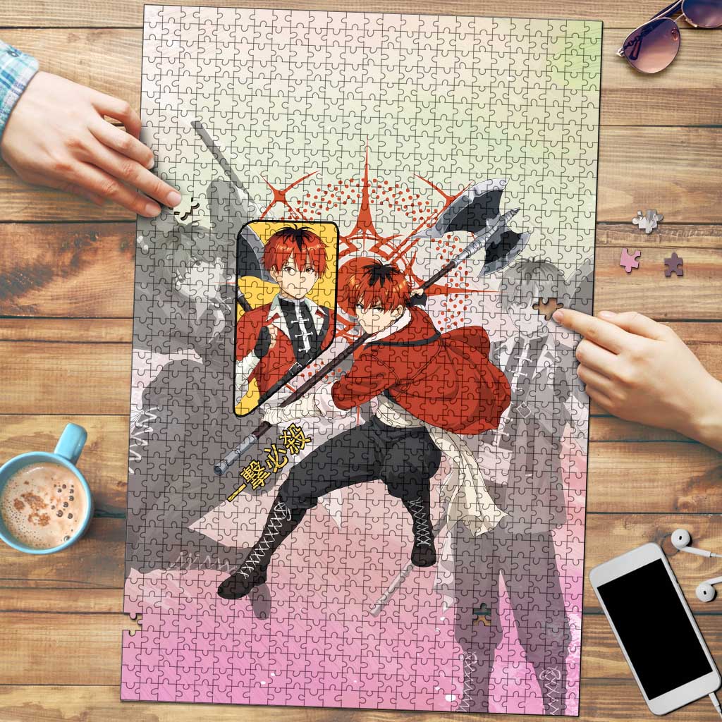 Stark Frieren Beyond Journey’s End Puzzle Dynamic Anime Warrior Style
