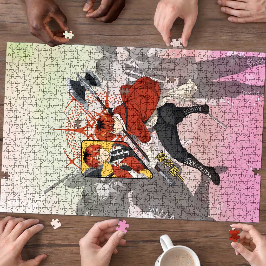 Stark Frieren Beyond Journey’s End Puzzle Dynamic Anime Warrior Style