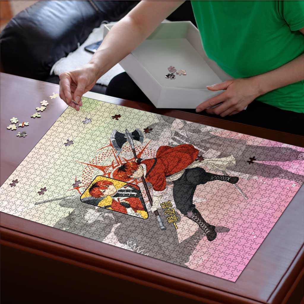 Stark Frieren Beyond Journey’s End Puzzle Dynamic Anime Warrior Style