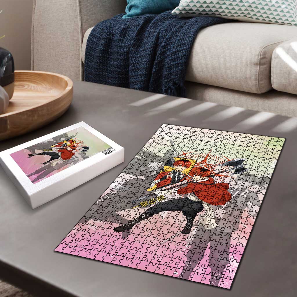 Stark Frieren Beyond Journey’s End Puzzle Dynamic Anime Warrior Style