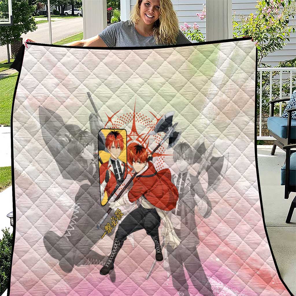 Stark Frieren Beyond Journey’s End Quilt Dynamic Anime Warrior Style